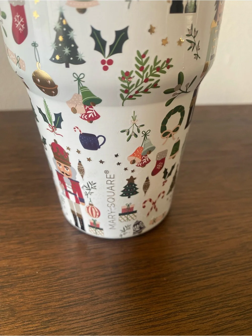 Mary Square Traditional Nutcracker To-Go Travel Tumbler